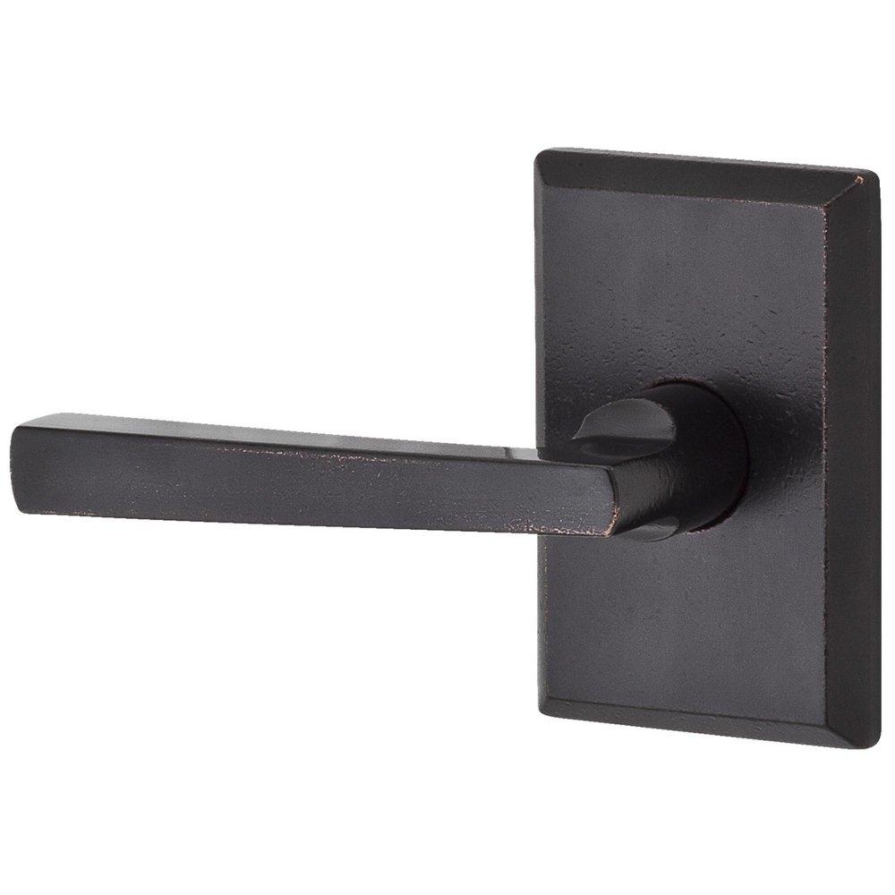 Baldwin Dark Bronze Privacy Taper Lever 