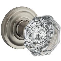 Privacy Door Knob in Satin Nickel