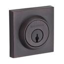 Square Reserve Deadbolt in Venetian Bronze