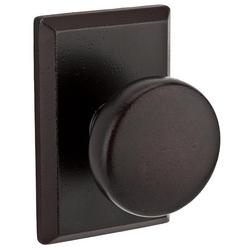 Privacy Door Knob in Dark Bronze