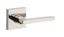 Baldwin Polished Nickel Passage Square Lever 
