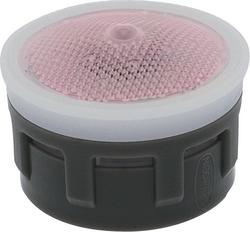 1.2 gpm Aerator with Washer Insert in Clear with Pink