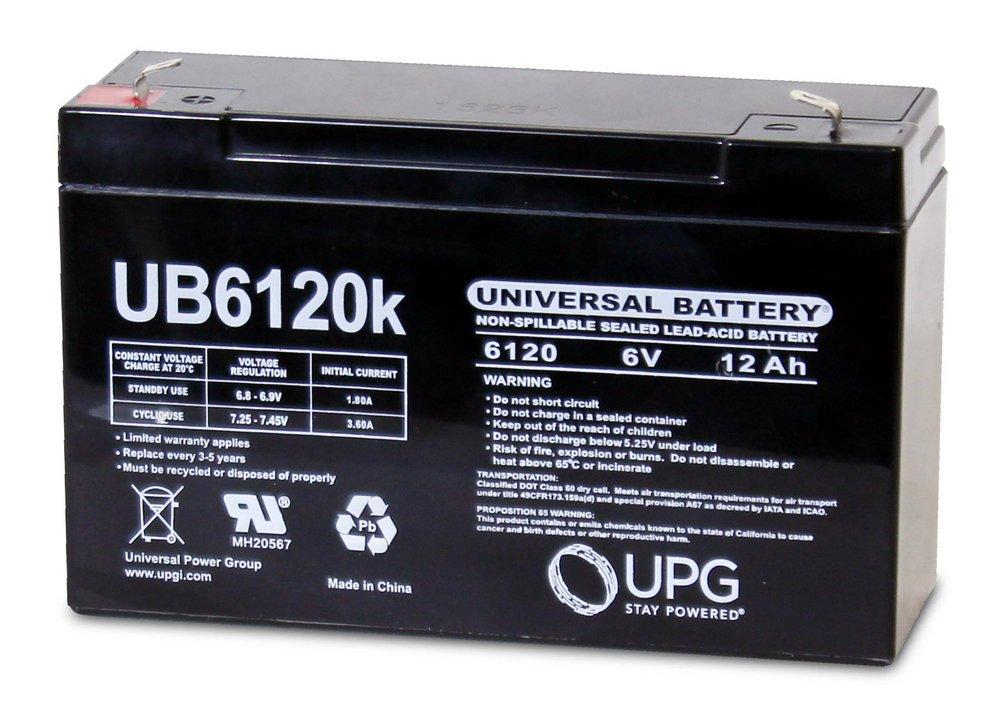 Universal Power Group 12A Sealed Lead Acid Battery 