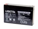 Universal Power Group 7A Sealed Lead Acid Battery 