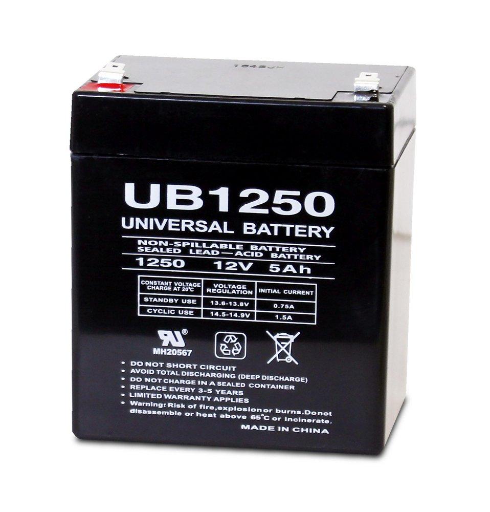 Universal Power Group 5A Sealed Lead Acid Battery 