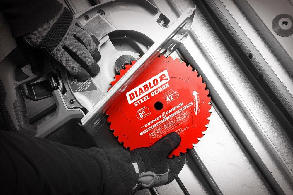 Diablo Tools Red Metal Cutting Circular Saw Blade 