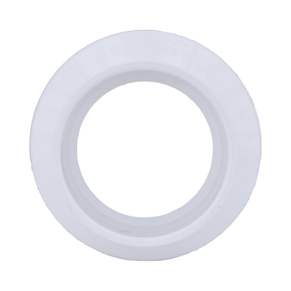 White PVC DWV Coupling 