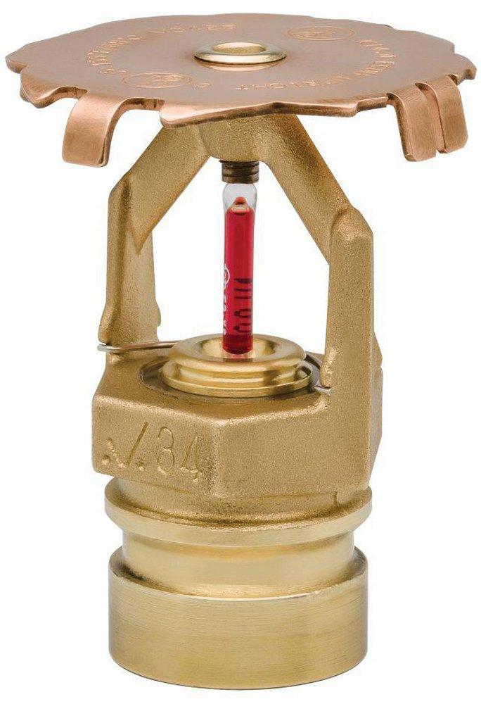 Victaulic Brass 3/4 in. 286F 14K Extended Coverage, Standard Response and Upright Sprinkler Head 