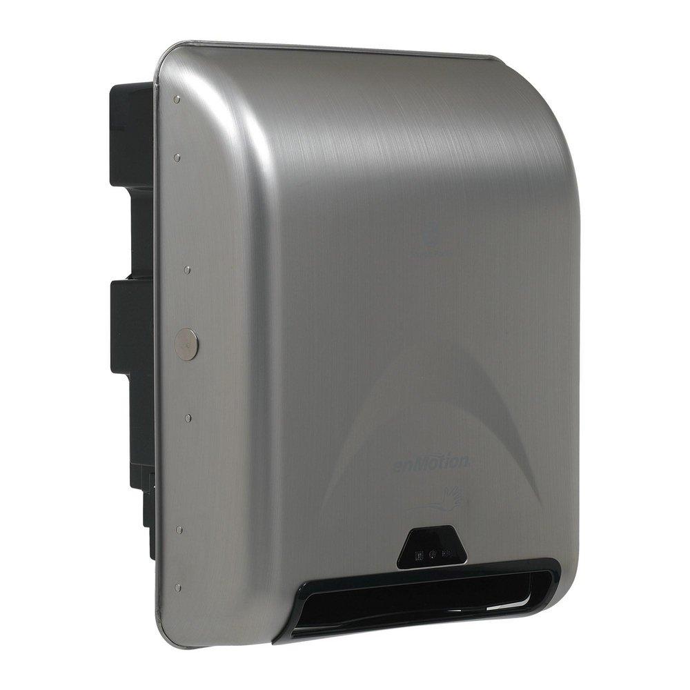 Georgia-Pacific Silver 16-2/5 in. Recessed Automated Roll Towel Dispenser 