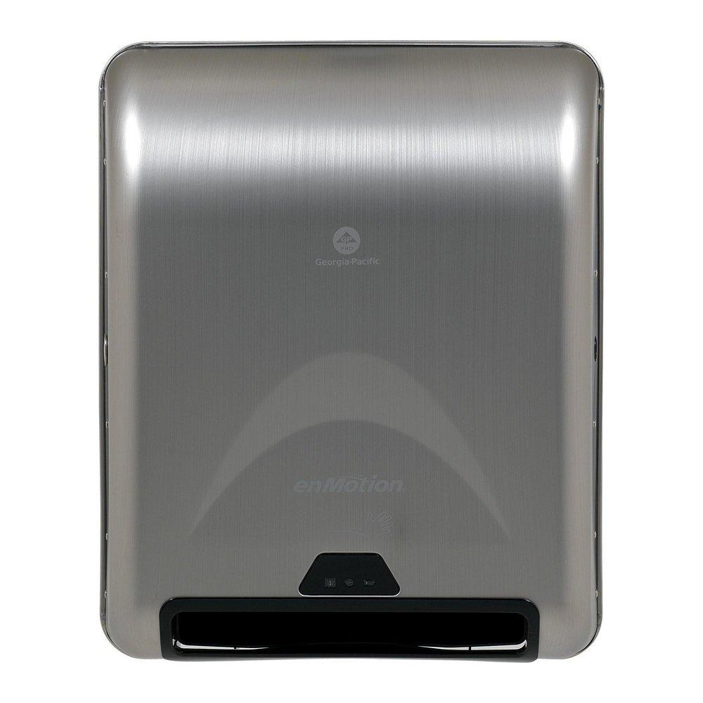 Georgia-Pacific Silver 16-2/5 in. Recessed Automated Roll Towel Dispenser 