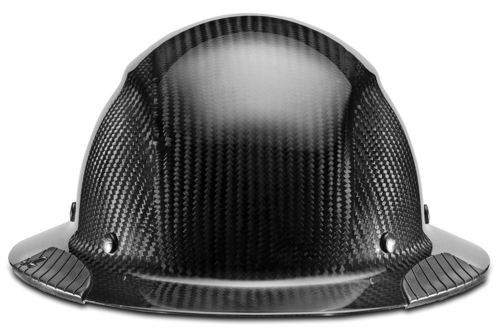 Lift Safety Black Carbon Fiber Reinforced Hardhat 