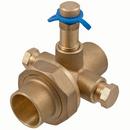 3/4 x 1/2 in. Brass 200 psi and 600 psi Sweat Shut Off Valve