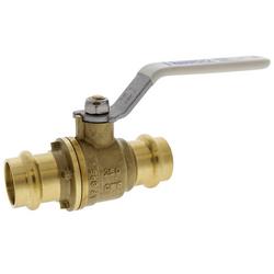 3/4 in. DZR Copper Alloy Full Port Press 250# Ball Valve