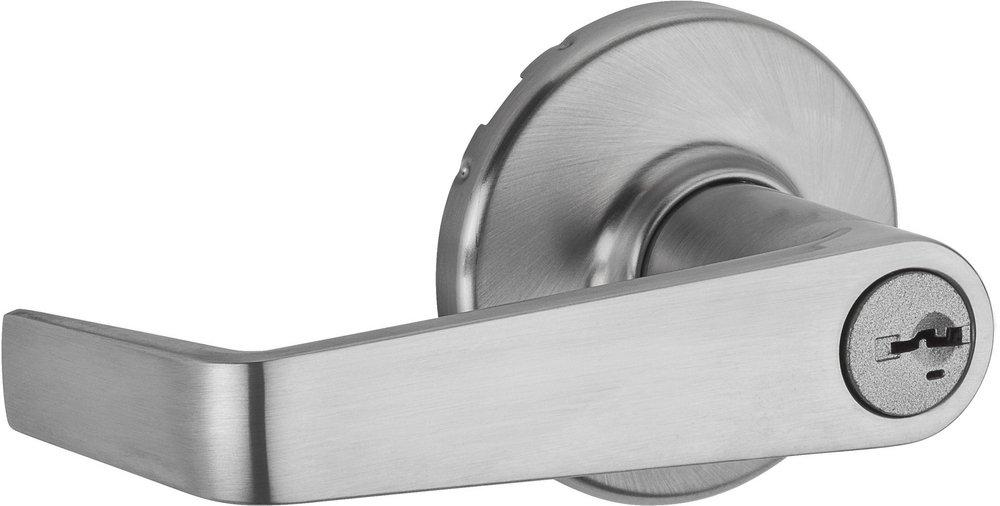 Kwikset Satin Chrome Entry Lever 