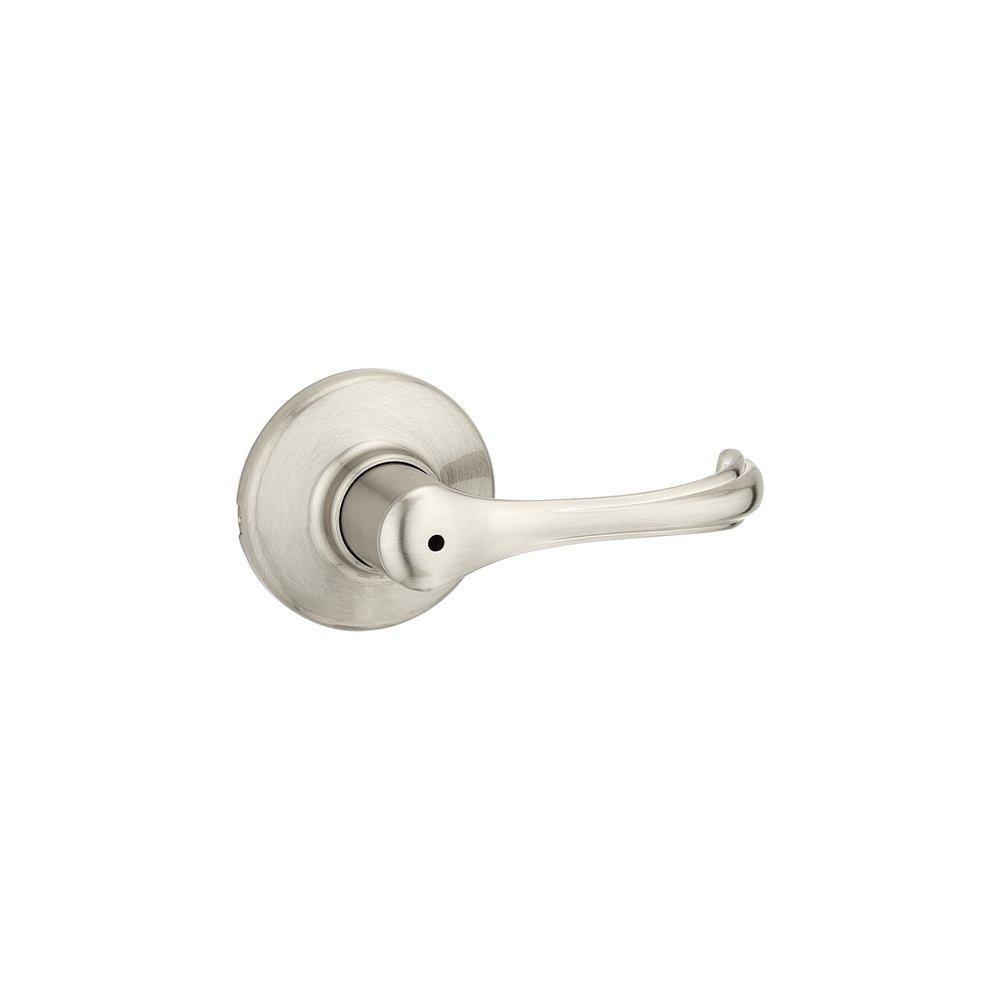 Kwikset Satin Nickel 2-1/8 in. Privacy Lever 