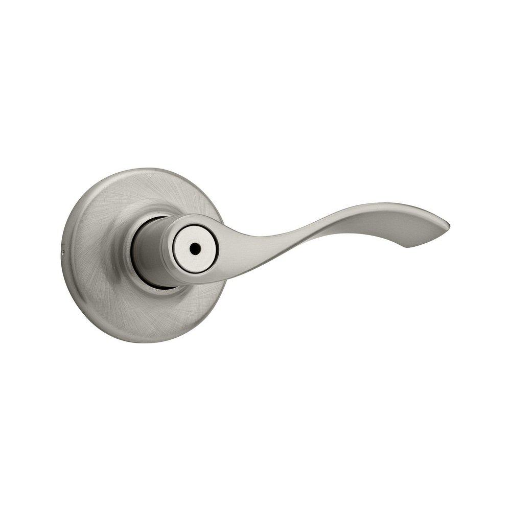 Kwikset Satin Nickel 1-15/16 in. Privacy Lever 