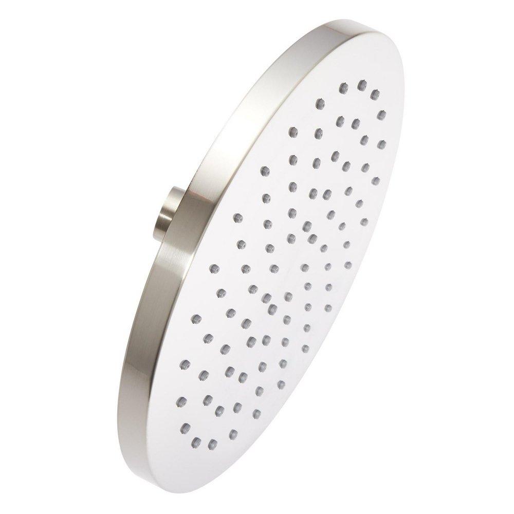 Signature Hardware Brushed Nickel Single Function Full Showerhead 