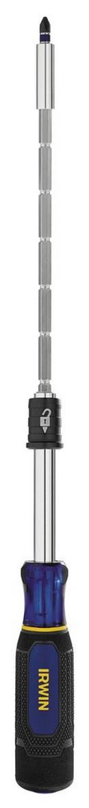 Irwin Industrial Tool Black Manual Non Magnetic Multi-bit 6 Piece Screwdriver 