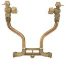 5/8 x 3/4 x 12 in. CTS Pack Joint Brass and Copper Water Service Meter Setter