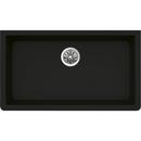 Elkay Caviar 33 x 18-7/16 in. No Hole Composite Single Bowl Undermount Kitchen Sink 