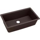 Elkay Chestnut 33 x 18-7/16 in. No Hole Composite Single Bowl Undermount Kitchen Sink 