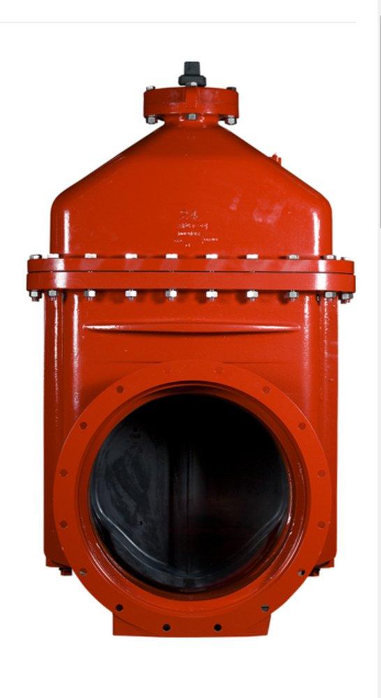 American Flow Control Mechanical Joint Ductile Iron Open Right Resilient Wedge Gate Valve with Bevel Gear 