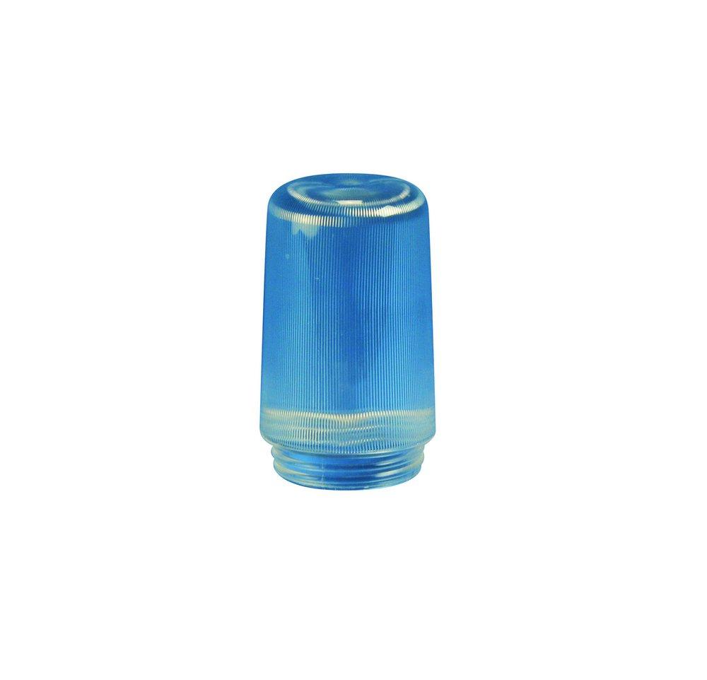 Crown Plastics Clear 3-1/2 in. Threaded Ribbed Acrylic Cylinder Shade 