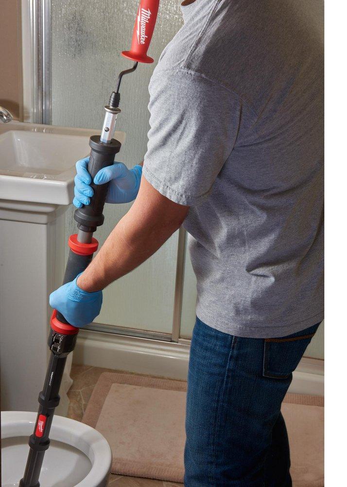 Milwaukee&reg; Red Toilet Auger 