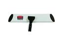 Rubbermaid Black 18-1/10 x 3 in. Aluminum Connect Frame Flat Mop 