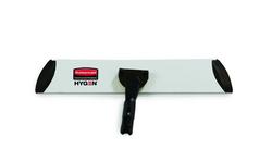 18-1/10 x 3 in. Aluminum Connect Frame Flat Mop in Black