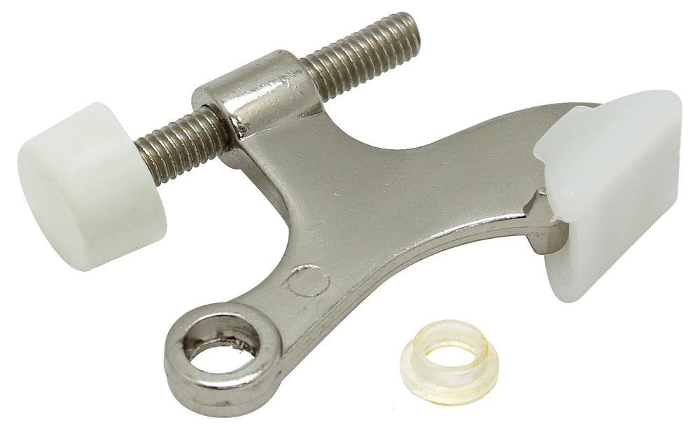 Cal-Royal Satin Nickel Hinge Pin Door Stop with Nylon Bushing 