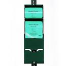 Crown Products Green Poopy Pouch Tie-Handle Pet Waste Bag Dispenser, Imperial 