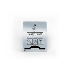 400 bag Poopy Pouch Express Pet Waste Bag Dispenser, Metallic