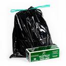 Crown Products Black Poopy Pouch Trash Liners, 50 Bags/Box 