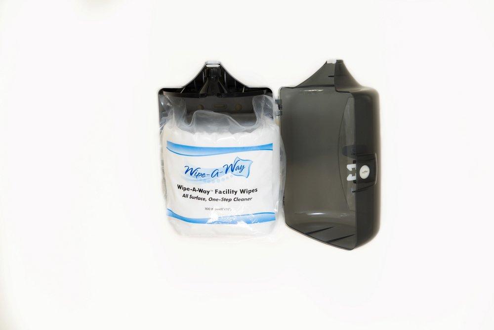Crown Products Black Wipe Dispenser 