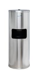 Crown Products Silver 37-1/2 in. Floor Mount Stainless Steel Wipe Dispenser 