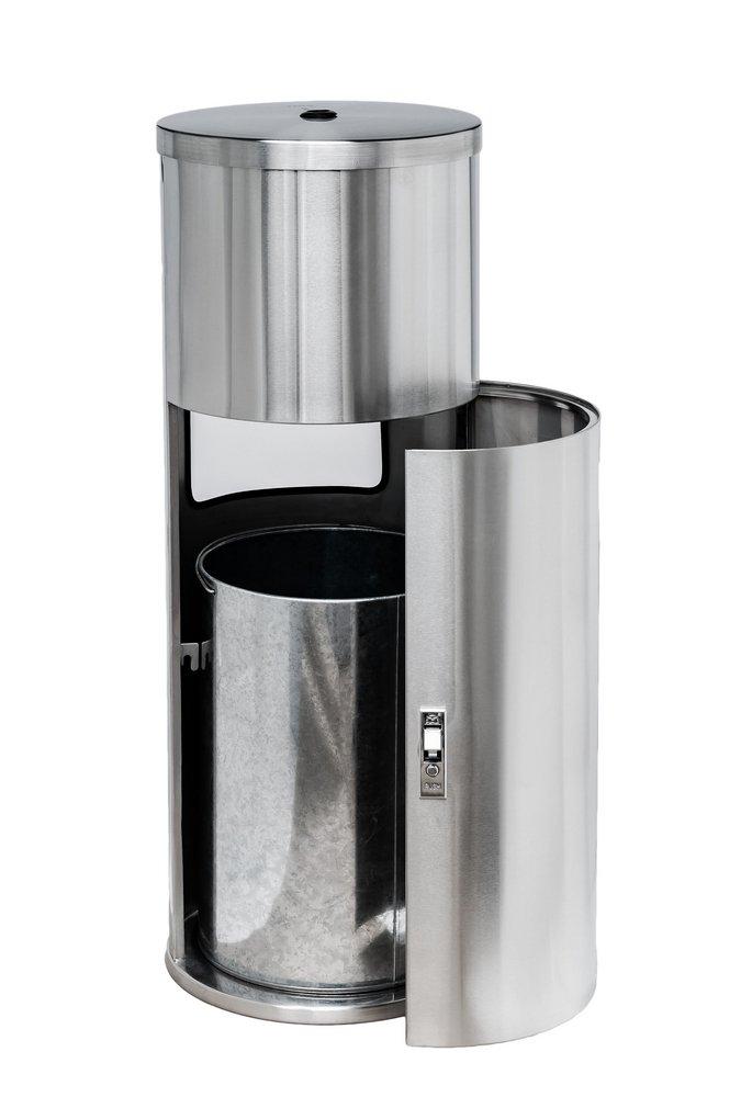 Crown Products Silver Stainless Steel Wipe Dispenser 