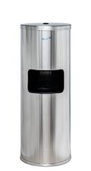 Crown Products Silver 37-1/2 in. Floor Mount Stainless Steel Wipe Dispenser 