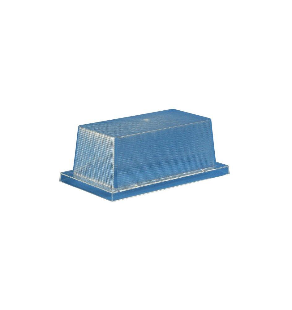 Crown Plastics Clear 10-1/2 x 6 in. Clear Acrylic Lens 
