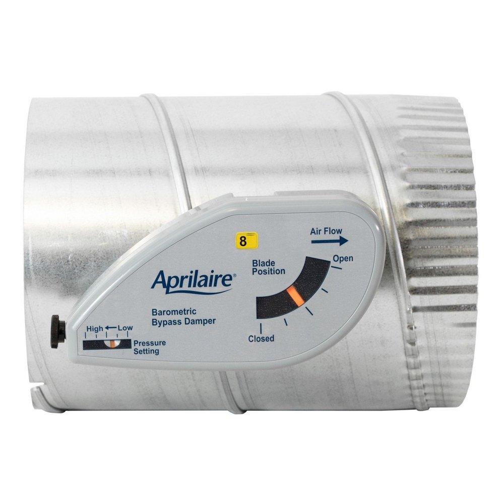 AprilAire Silver Round Bypass Damper 