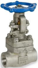 Swi Valve Forged Steel Reduced Port Socket Weld x FNPT Gate Valve 