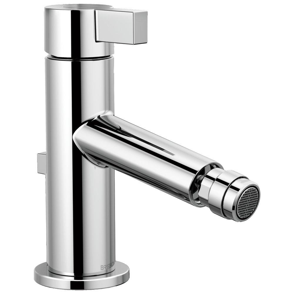 Brizo Chrome 1-Hole Bidet Faucet with Single Lever Handle 