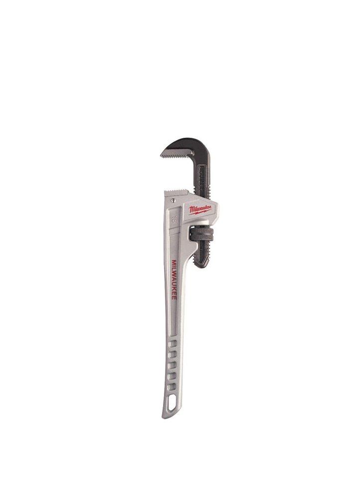 Milwaukee&reg; Silver Aluminum Pipe Wrench 