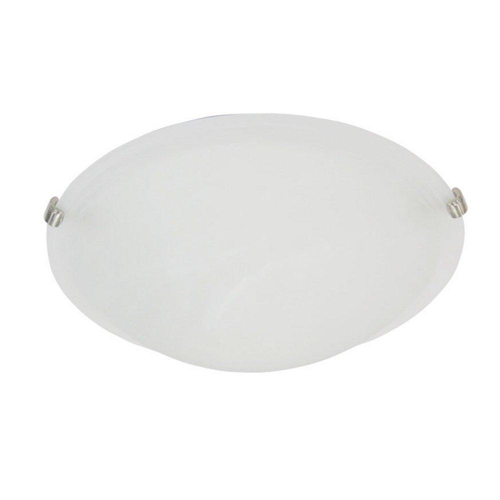 Brushed Nickel 16 in. 3-Light 60W Ceiling Fixture 