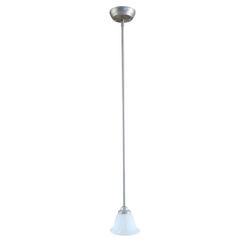 100 W 1 Light Medium E-26 Incandescent Pendant in Pewter