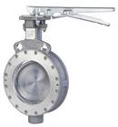 4 in. Carbon Steel Flanged RPTFE Lever Operator Butterfly Valve