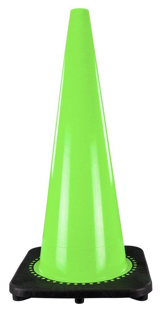 SAS Safety Green Safety Cone in Green 