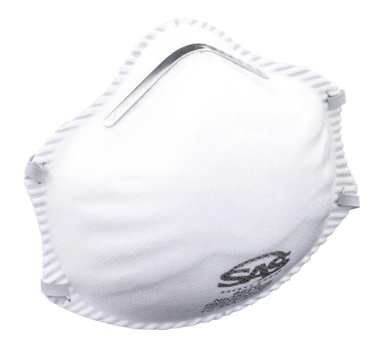 SAS Safety White Disposable Particulate Respirator White (Pack of 20) 