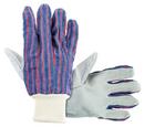 SAS Safety Knit Wrist Leather Palm Gloves