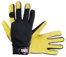 SAS Safety Black Cowhide Gloves 
